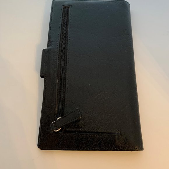 Black Leather Wallet - Picture 2 of 3